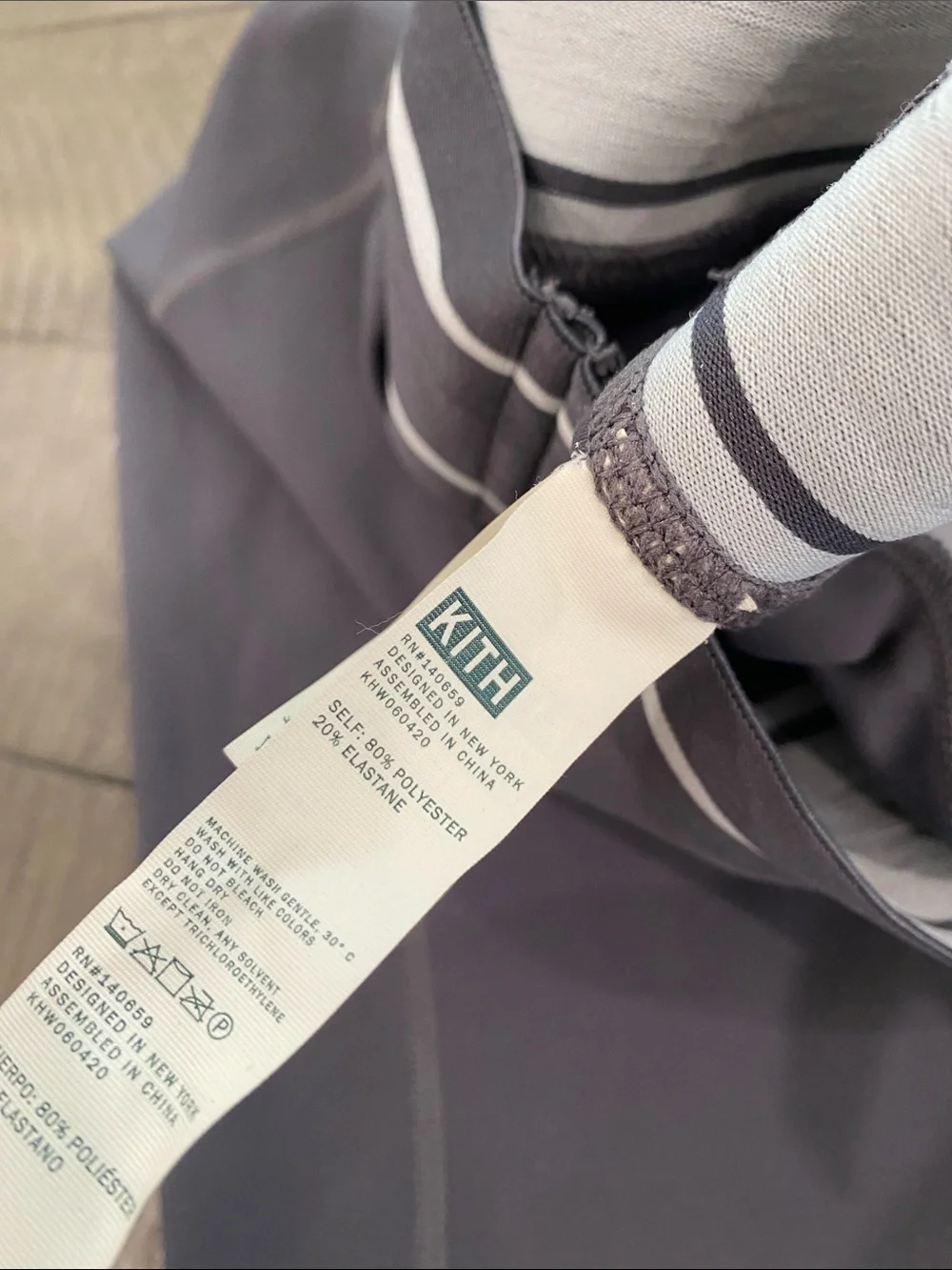 Kith Women’s Charcoal Gray Performance Joggers